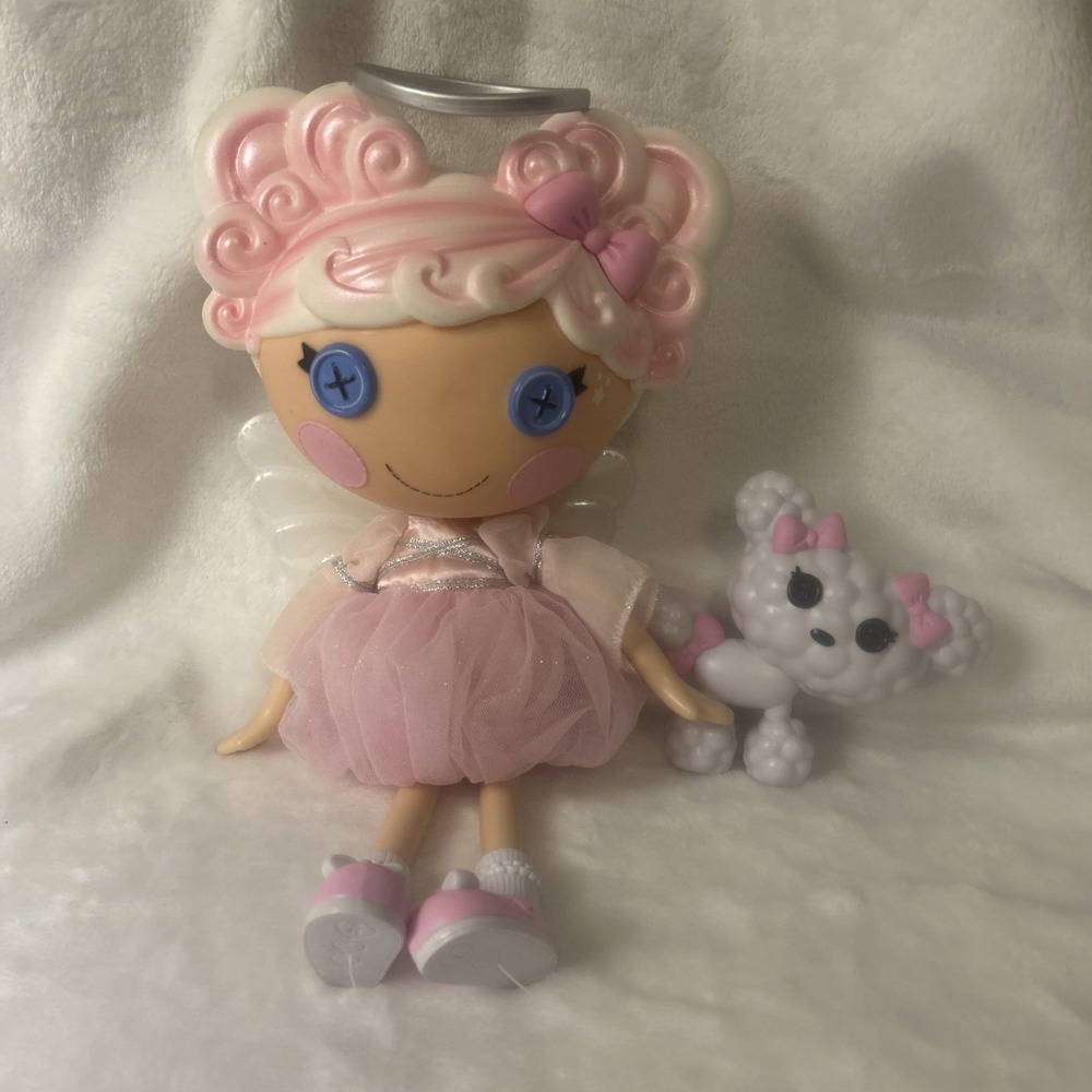 Lalaloopsy Cloud E Sky and Pet Doll Wings and Halo Pink Dress Shoes Full Size